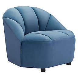 Zuo Modern Paramount Lounge Chair in Dark Blue