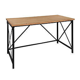 Kate and Laurel® Lookridge Collapsible Desk in Natural