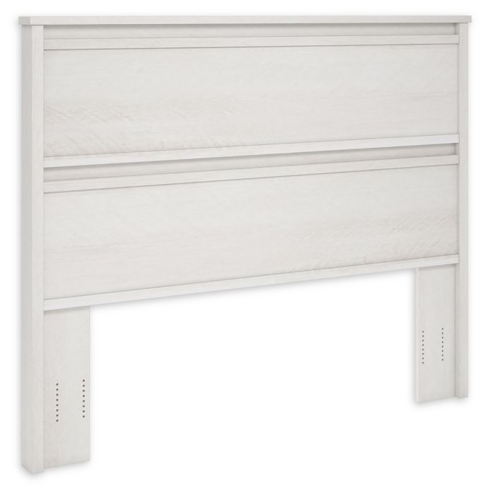 Ameriwood Lake Ave Queen Headboard In Ivory Oak Bed Bath Beyond