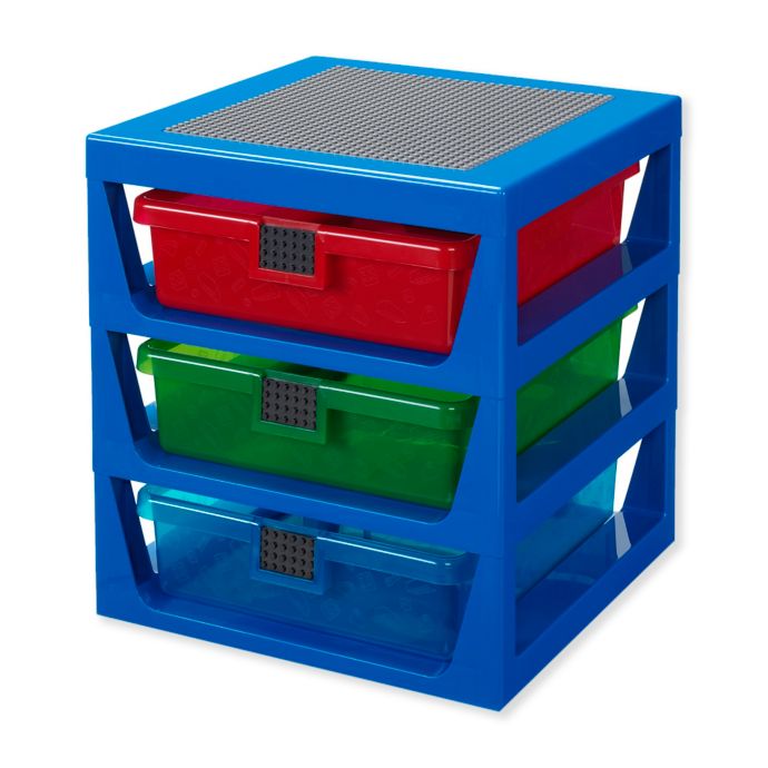 Lego 3 Drawer Storage Rack Bed Bath Beyond