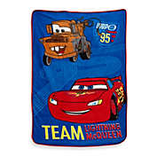 Crown Crafts Disney&reg; CARS &quot;Taking the Race&quot; Fleece Blanket in Coral