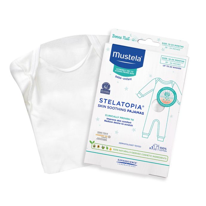 Mustela Soothing Pajamas For Extremely Dry To Eczema Prone Skin Buybuy Baby