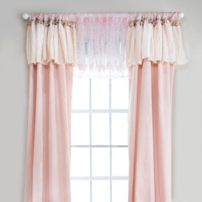Glenna Jean Ava 90 Inch Moire Drapery Panel Pair Buybuy Baby