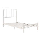 Alternate image 11 for Arya Twin Metal Platform Bed in White