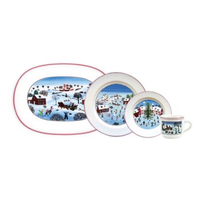 Verspilling metriek hangen Villeroy & Boch Naif Christmas Dinnerware Collection in White | Bed Bath &  Beyond