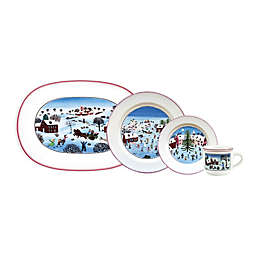 Villeroy & Boch Naif Christmas Dinnerware Collection in White