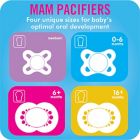 Alternate image 8 for MAM Animals 0-6M 2-Pack Pacifiers in Yellow/Grey