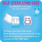 Alternate image 7 for MAM Clear 0-6M 2-Pack Pacifiers in Blue