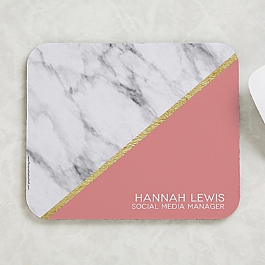 Marble Chic Mouse Pad. View a larger version of this product image.