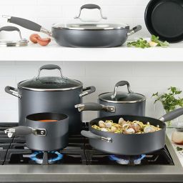 Anolon® Advanced Home Nonstick Hard-Anodized Aluminum 3-Piece Cookware Set in Moonstone