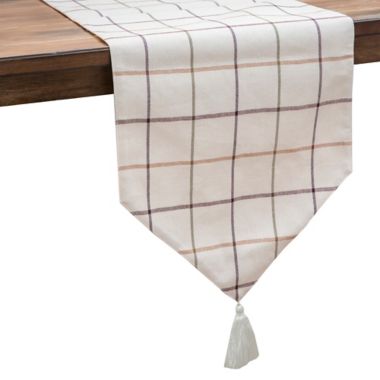 Croscill&reg; Delilah Plaid 108-Inch Table Runner. View a larger version of this product image.