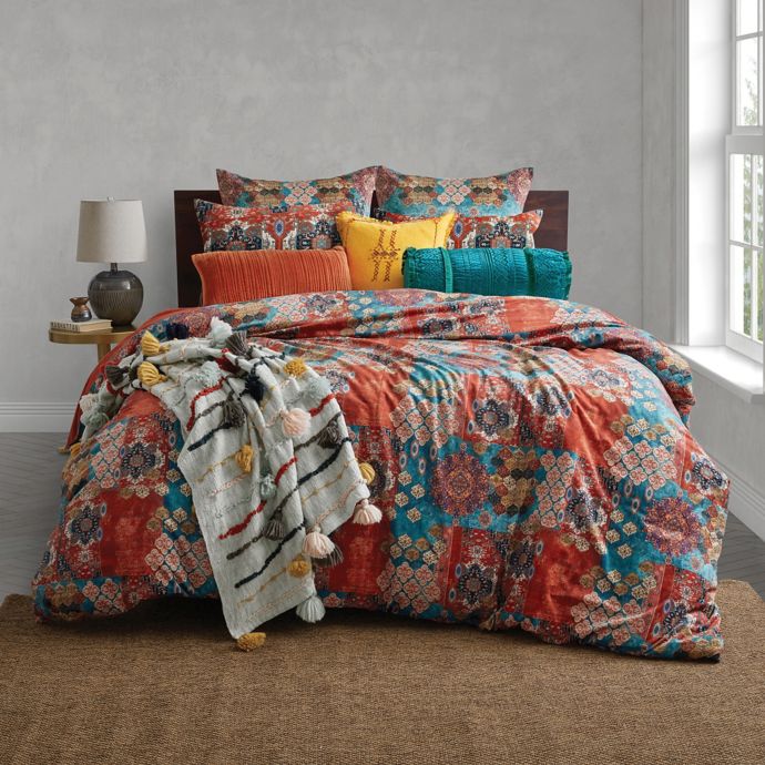 Global Caravan Moroccon Tile Duvet Cover Bed Bath Beyond