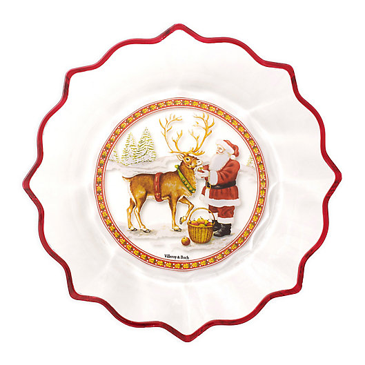 Alternate image 1 for Villeroy & Boch Santa & Reindeer Serving Bowl