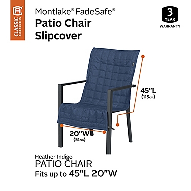 Classic Accessories&reg; Montlake Chaise Lounge or Chair Slipcover. View a larger version of this product image.
