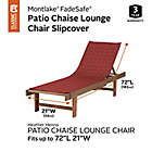 Alternate image 7 for Classic Accessories&reg; Montlake Chaise Lounge Slipcover in Red