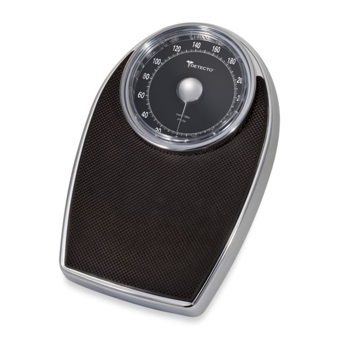 Detecto™ Chrome Professional Analog Bathroom Scale | Bed Bath & Beyond