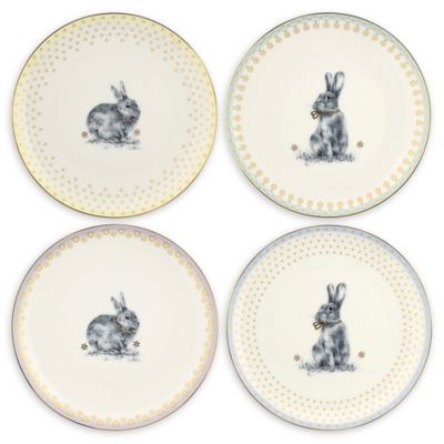 SPODE Woodlands RABBIT Salad Plate 8" 20 cm~ BRAND NEW in Box ~ FREE SHIPPING! 