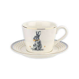 Spode® Meadow Lane Teacup and Saucer in Blue