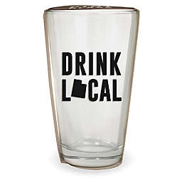 Wild Eye Designs® Drink Local Utah Pint Glass