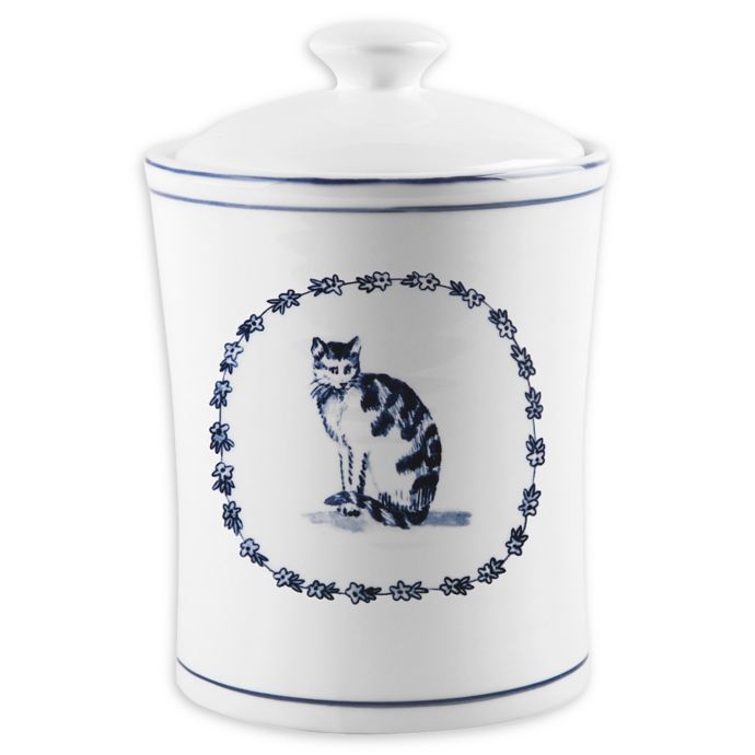 Home Essentials Beyond Molly Hatch Vintage Farm Cat Covered Canister Bed Bath Beyond