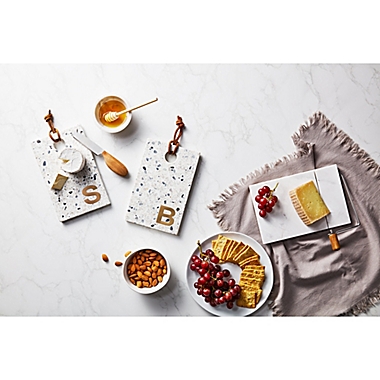 Artisanal Kitchen Supply Terrazzo Monogram Cheese Boards on sale for $5.98