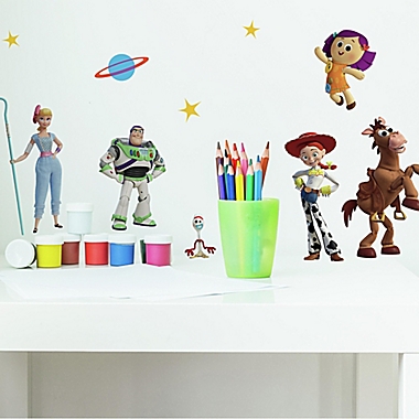 RoomMates&reg; 38-Piece Toy Story 4 Peel &amp; Stick Medium Wall Decal Set. View a larger version of this product image.