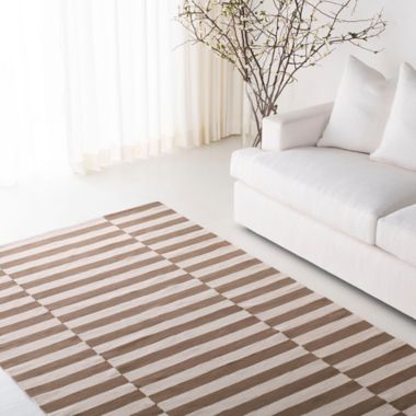 Lauren Ralph Lauren® 8' x 10' Ludlow Stripe Area Rug in Sepia | Bed Bath &  Beyond