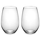 Alternate image 1 for Riedel&reg; O Syrah/Shiraz Stemless Wine Glasses (Set of 2)