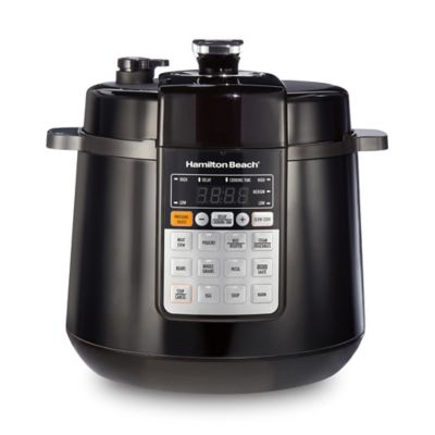 Hamilton Beach® 6 qt. Multi-Function Pressure Cooker in Black