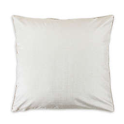HiEnd Accents Sparkling European Pillow Sham in White