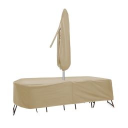 Patio Table Tablecloth With Umbrella Hole Bed Bath Beyond