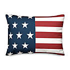 Alternate image 0 for Designs Direct American Flag Oblong Throw Pillow