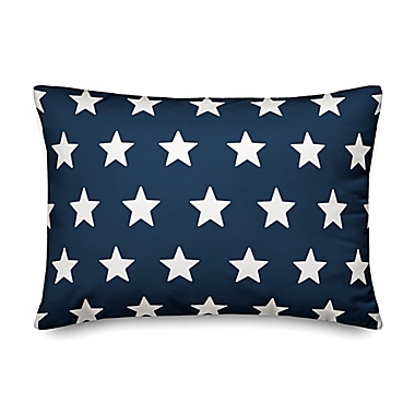 Designs Direct Stars Oblong Throw Pillow. View a larger version of this product image.