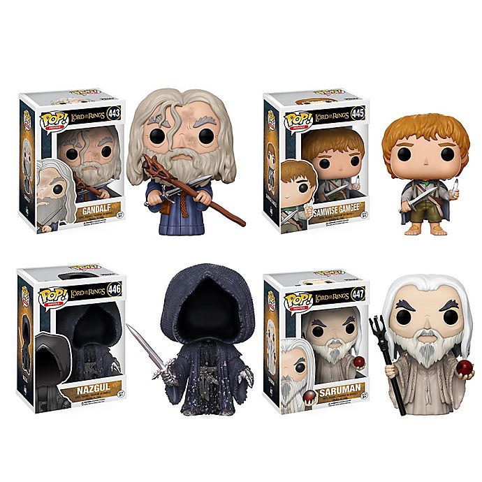 Funko® POP! Lord of the Rings Hobbit 4-Pack Collectible Figures Set | Bed Bath & Beyond