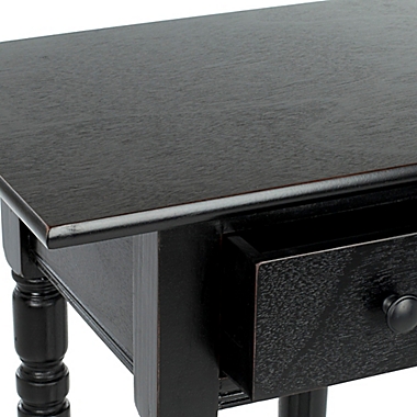 Safavieh Sabrina Nightstand in Black. View a larger version of this product image.