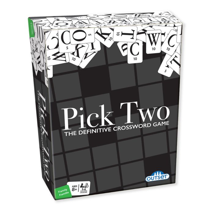 Outset Pick Two Crossword Board Game Bed Bath Beyond