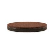 3.5-Inch Reusable Felt Sliders in Brown