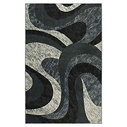 Home Dynamix Catalina Huron 5'3 x 7'2 Area Rug in Grey