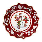 Alternate image 1 for Villeroy &amp; Boch Toy&#39;s Fantasy Sleight Ride Footed Bowl in Red