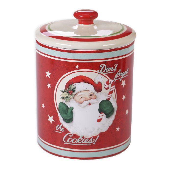Certified International Believe Biscotti Jar with Lid Bed Bath & Beyond