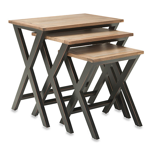 Alternate image 1 for Safavieh Jack Stacking Tray Tables