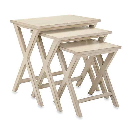 Alternate image 1 for Safavieh Maryann Stacking Tray Tables