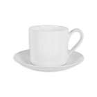 Alternate image 0 for Nevaeh White&reg; by Fitz and Floyd&reg; Grand Cups and Saucers in White (Set of 6)