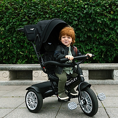 Bentley 6-in-1 Baby Stroller/Kids Trike in Black. View a larger version of this product image.