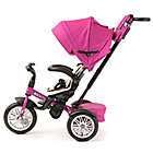 Alternate image 3 for Bentley 6-in-1 Baby Stroller/Kids Trike in Pink