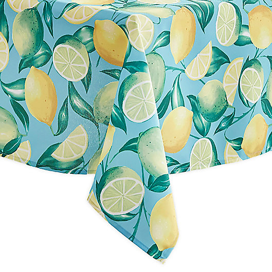 Alternate image 1 for Lemon Grove Indoor/Outdoor Tablecloth