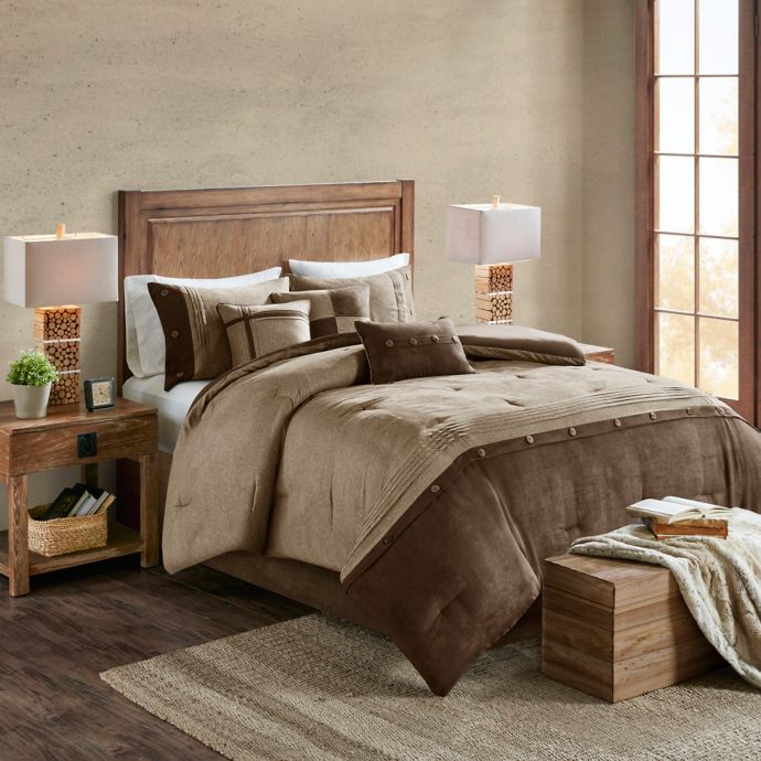Madison Park Boone 7 Piece Comforter Set Bed Bath Beyond