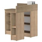 Alternate image 2 for Temahome&reg; Corner Desk in White/Natural Oak
