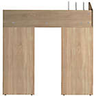 Alternate image 6 for Temahome&reg; Corner Desk in White/Natural Oak