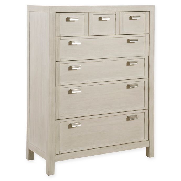 Panama Jack® Graphite 5-Drawer Chest in Light Grey | Bed ...